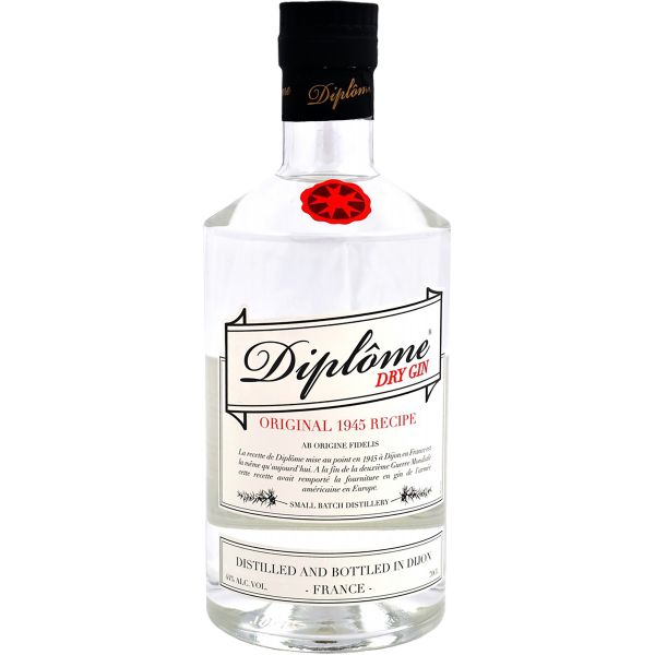 Diplôme Dry Gin