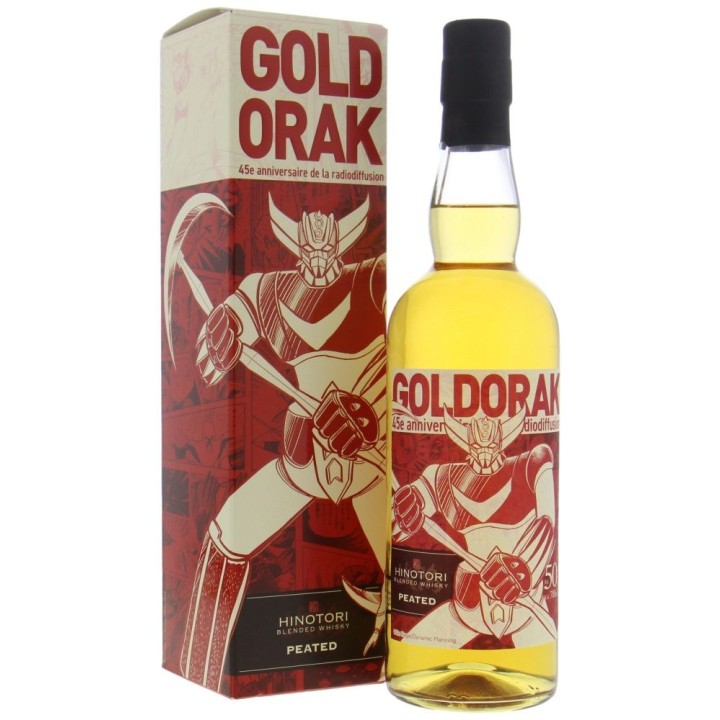 Hinotori Goldorak Whisky Red Peated Ed 70CL
