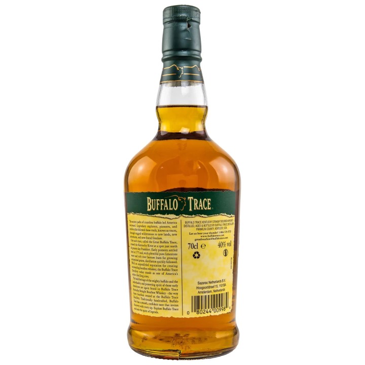 BUFFALO TRACE KENTUCKY STRAIGHT BOURBON 40%