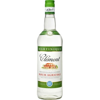 CLEMENT RHUM AGRICOLE BLANC 40%