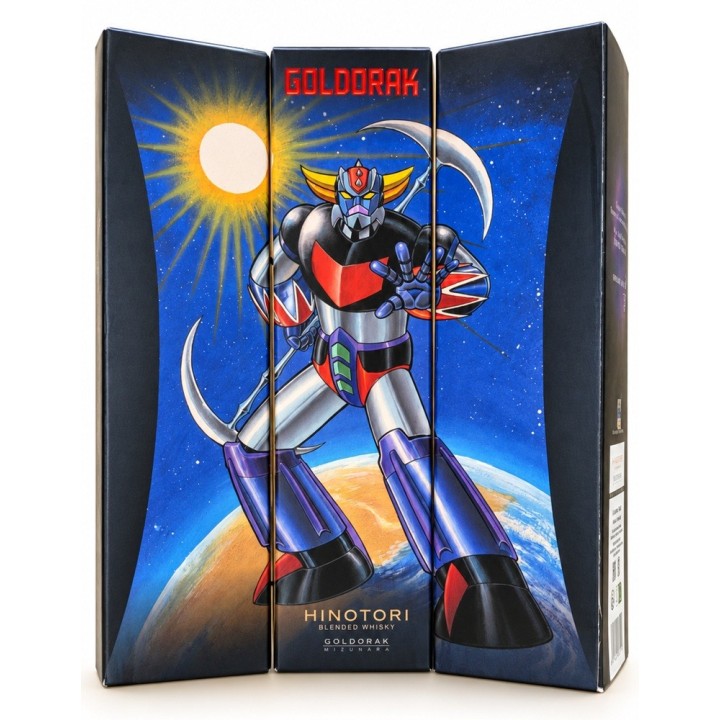 HINOTORI JAPANESE WHISKY GOLDORAK MIZUNARA 70cl 40° (dispo 30/09)